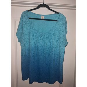 Women's‎ COVINGTON SHORT SLEEVE STRETCH TOP SIZE 3X
